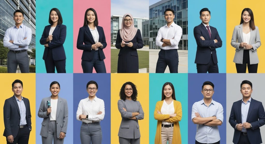 Vecteezy Diverse Team Of Asian Business Professionals A Vibrant 72502141 1024x559